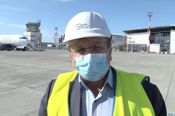 Gheorghe Flutur a anunțat că noul terminal al aeroportului se apropie de finalizare