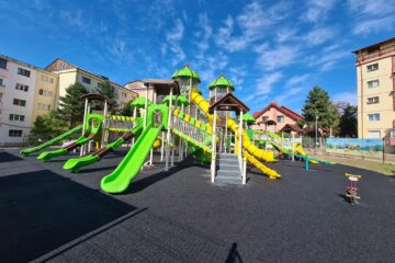 Spațiul de joacă nou din Burdujeni