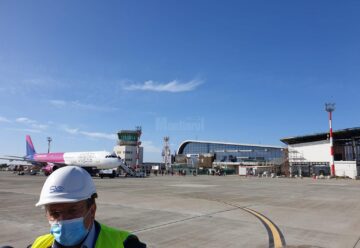 Gheorghe Flutur anunță că noul terminal al aeroportului, care va dubla numărul de pasageri, este aproape de finalizare