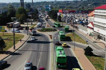 Autobuze electrice în probe prin Suceava
