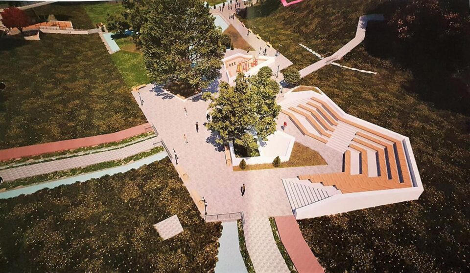 Curățenie și reparații în parcul Șipote imediat după predare-primire la Primăria Suceava