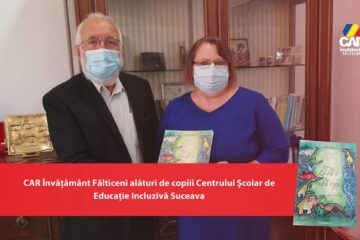 Donație de carte la Centrul Școlar de Educație Incluzivă Suceava