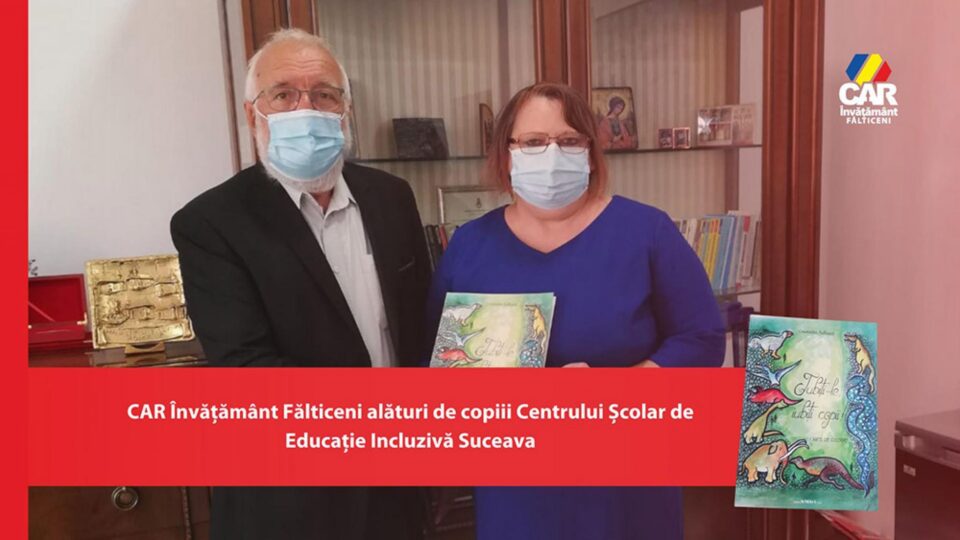 Donație de carte la Centrul Școlar de Educație Incluzivă Suceava Donație de carte la Centrul Școlar de Educație Incluzivă Suceava