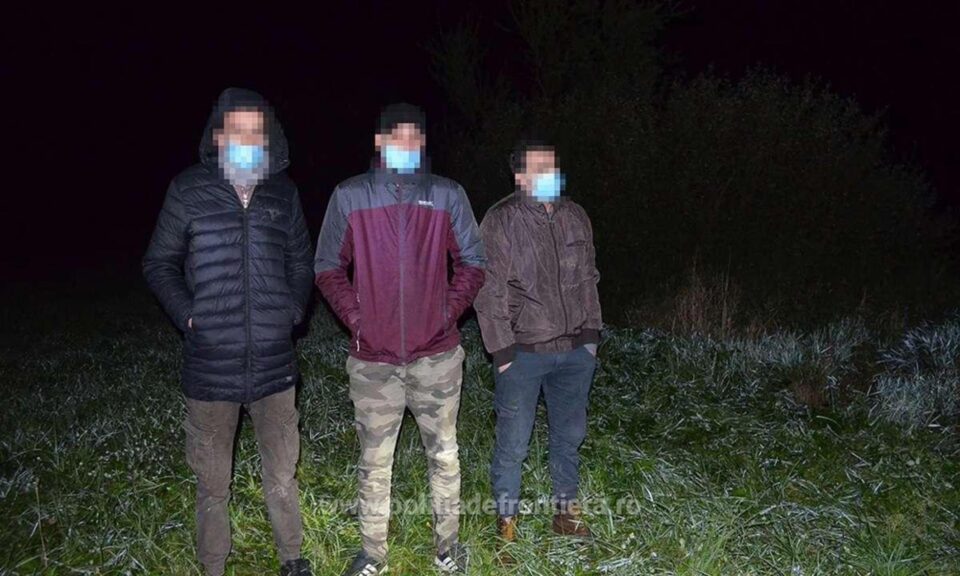 Migranți africani reținuți la Vicovu de Sus, după ce au pătruns ilegal în România