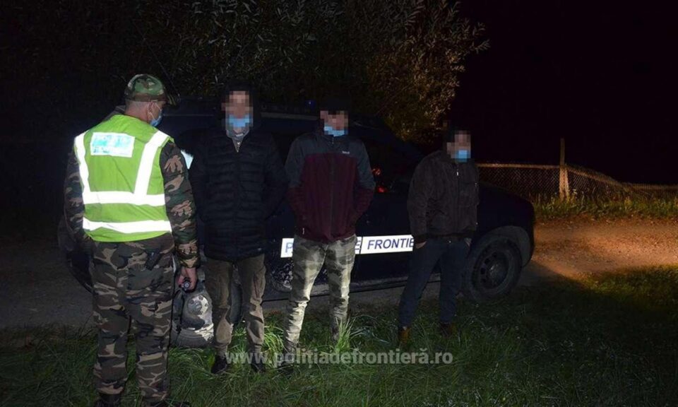 Migranți africani reținuți la Vicovu de Sus, după ce au pătruns ilegal în România