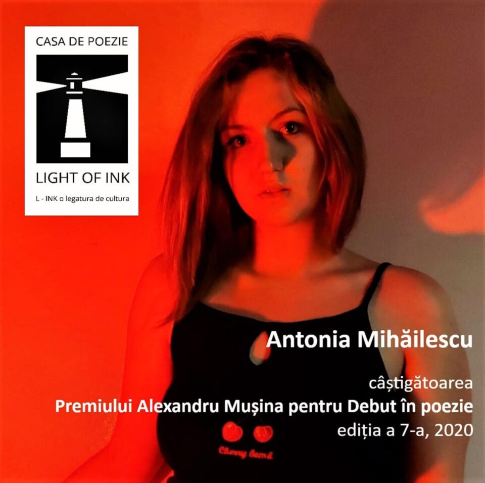Suceveanca Antonia Mihăilescu, câștigătoarea Premiului „Alexandru Mușina” pentru debut în poezie