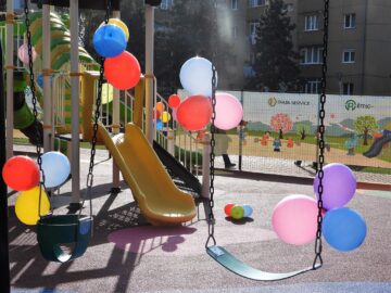 Loc de joacă de 1.000 de mp, pentru 165 de copii simultan, inaugurat în Burdujeni