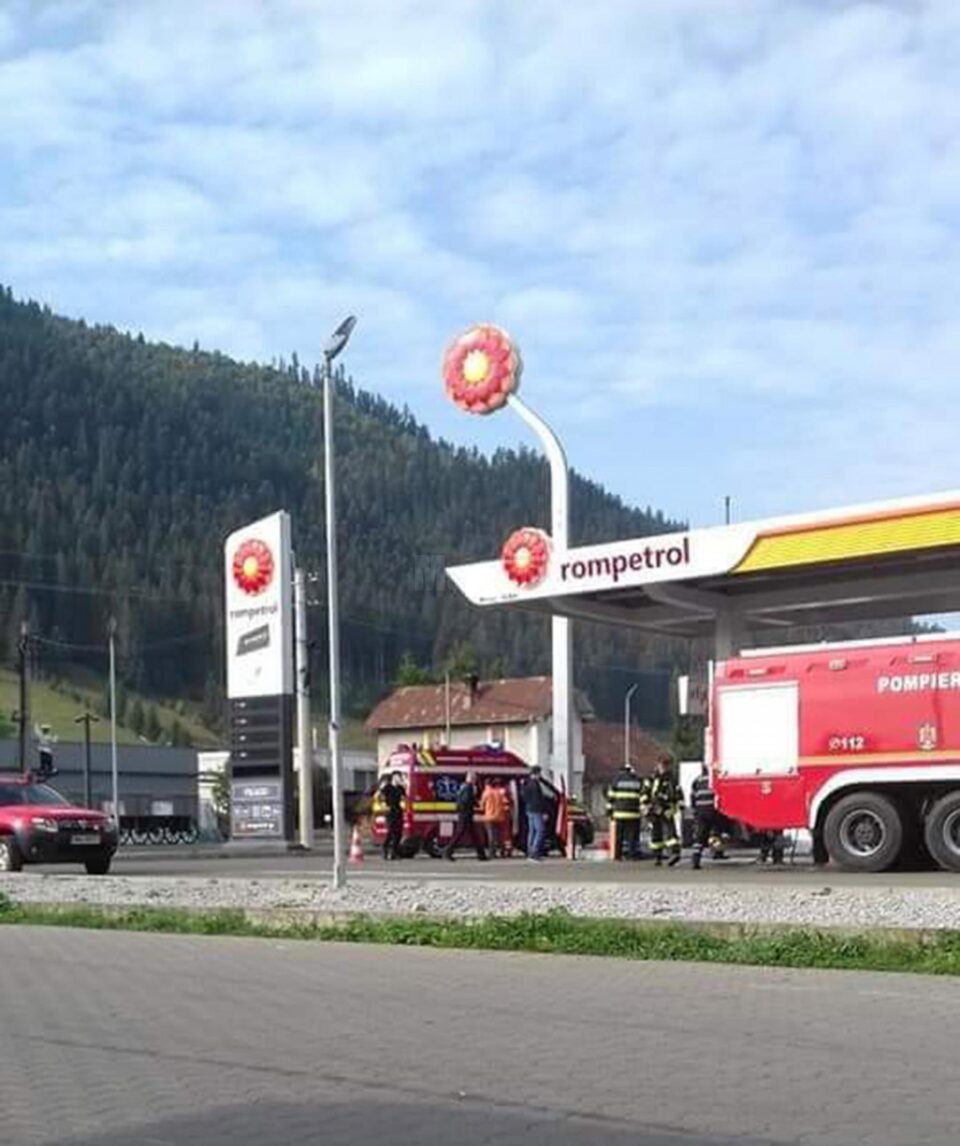 Benzinăria la care a avut loc explozia Benzinăria la care a avut loc explozia