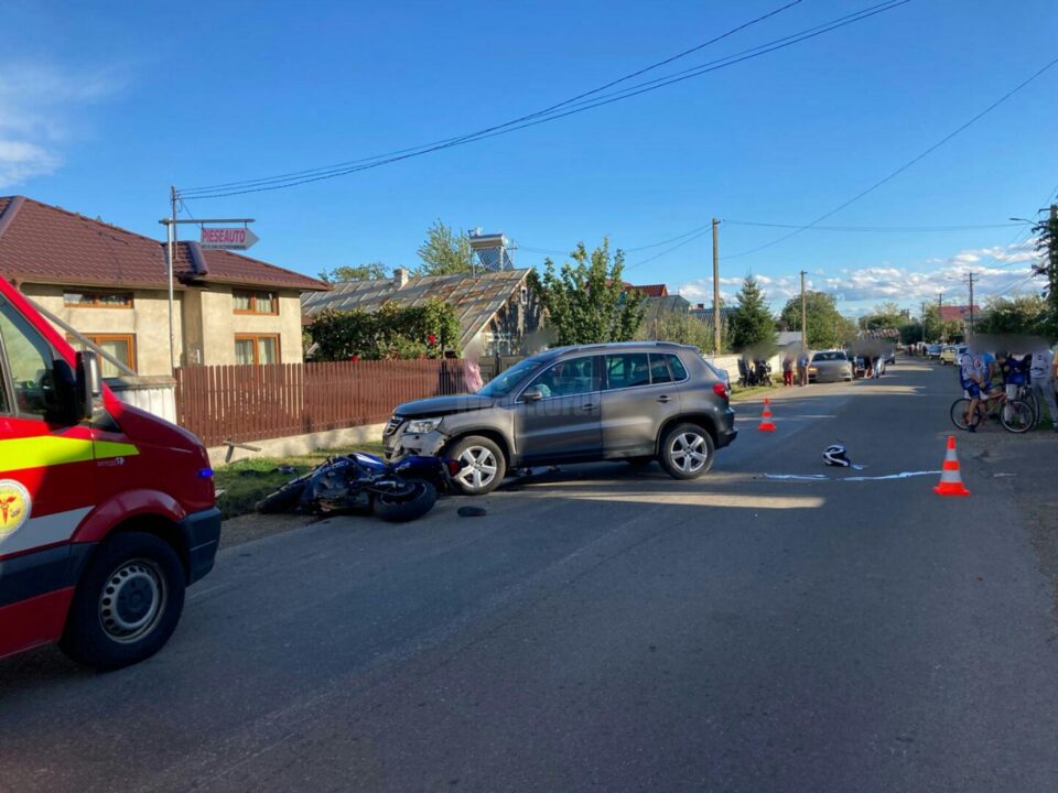 Motociclist în vârstă de 27 de ani, mort într-un accident rutier Motociclist în vârstă de 27 de ani, mort într-un accident rutier