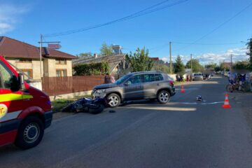 Motociclist în vârstă de 27 de ani, mort într-un accident rutier