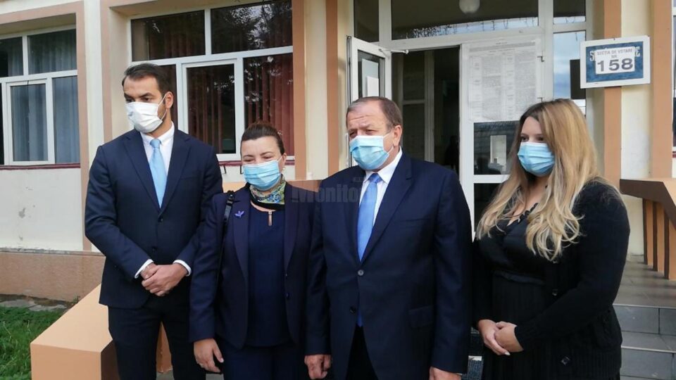 Gheorghe Flutur a votat pentru continuarea modernizării județului