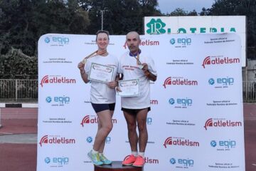 Florina Luca Ilie și Gheorghe Berdei au devenit campioni naționali masters