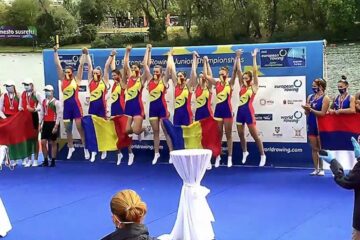 Fetele din barca de 8+1 a României au devenit campioane europene