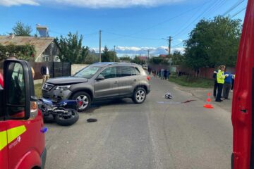 Accidentul în care a murit tânărul motociclist