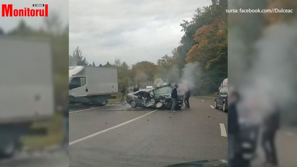 Accident violent în pădurea de la Ilișești