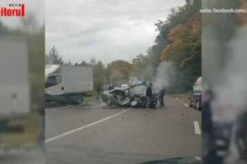 Accident violent în pădurea de la Ilișești