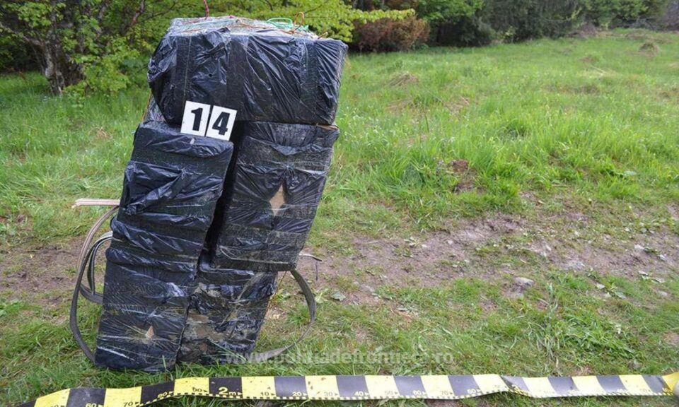 Țigări de contrabandă confiscate la graniță cu focuri de armă