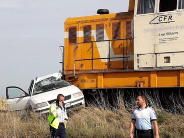 Doi bărbați, uciși pe loc de tren. Clipele dinaintea impactului, relatate de mecanicul de locomotivă