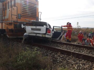 Doi bărbați, uciși pe loc de tren. Clipele dinaintea impactului, relatate de mecanicul de locomotivă