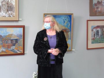 Artistul plastic Lucia Pușcașu