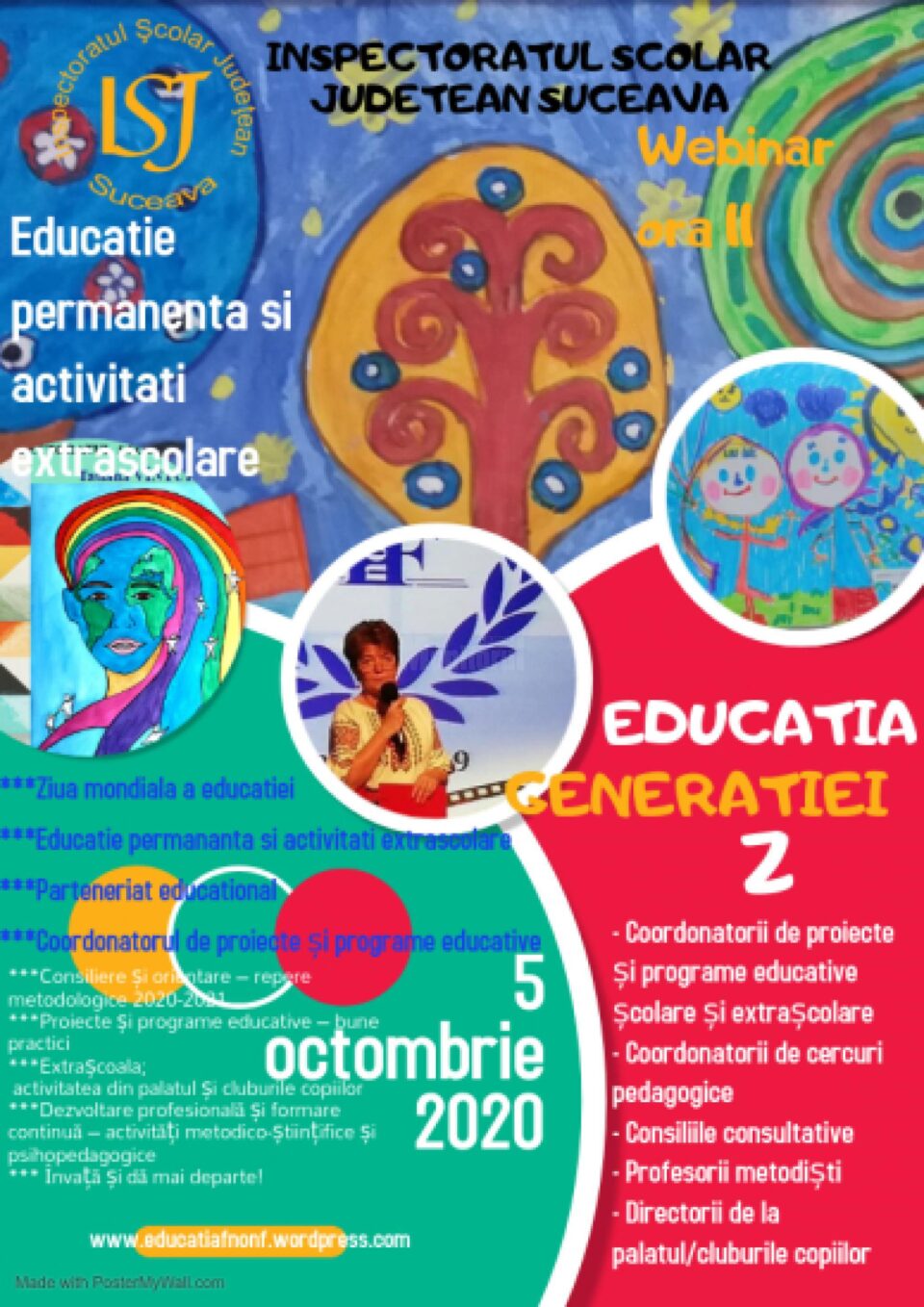 Consfătuire județeană a coordonatorilor de proiecte și programe educative, în mediul online