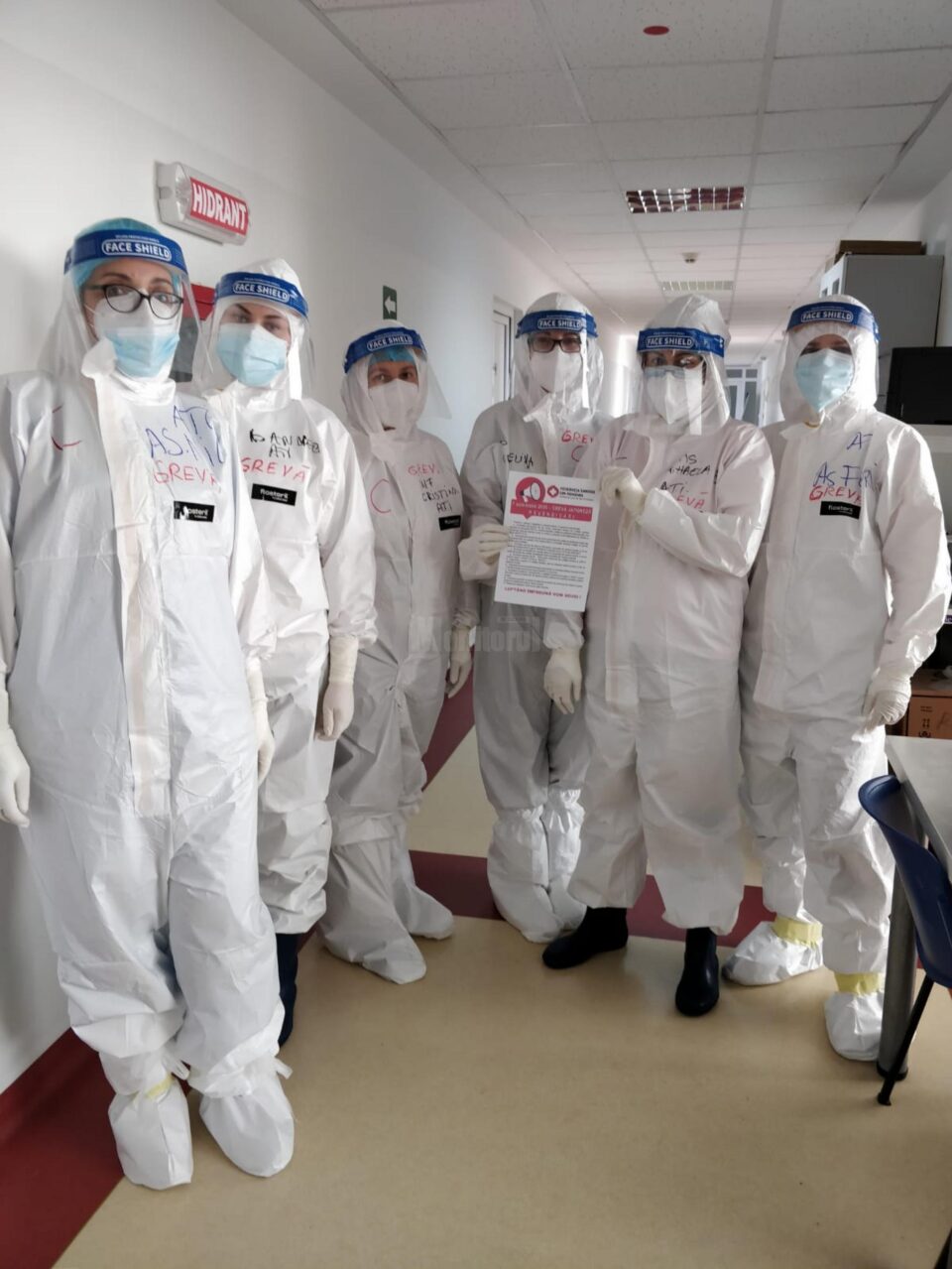 Grevă japoneză în spitale
