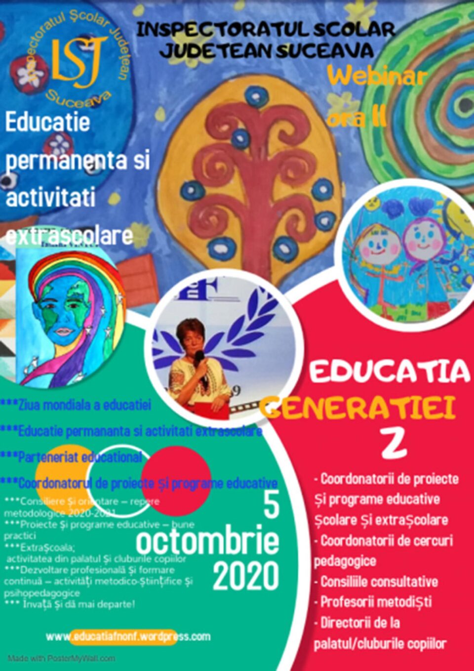 Consfătuire județeană a coordonatorilor de proiecte și programe educative, în mediul online