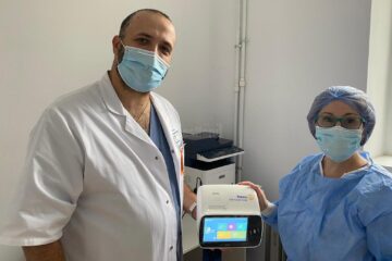 Analizator pentru determinarea markerilor cardiaci, infecțioși și renali, donat Spitalului Județean