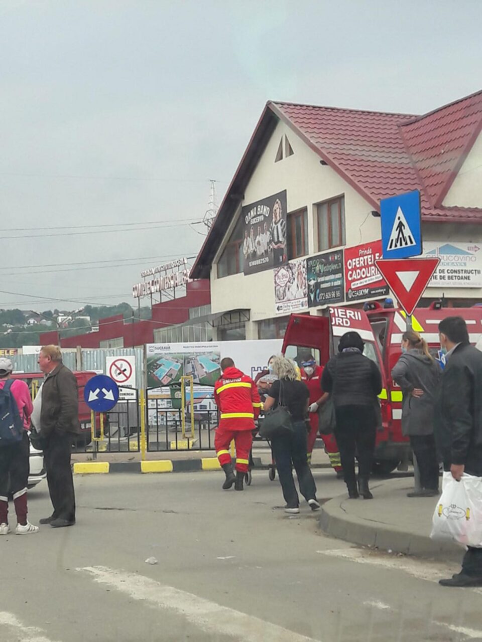 Locul accidentului