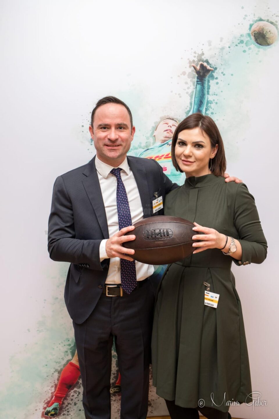 Daniel Kearvell și Gabriela Popescu