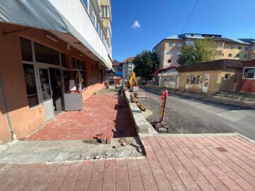 Lucrări de refacere a treptelor și aleilor aferente, în municipiul Suceava