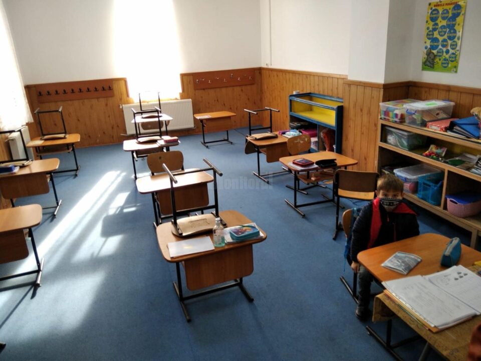 Clasa pregătitoare de la Școala Reuseni