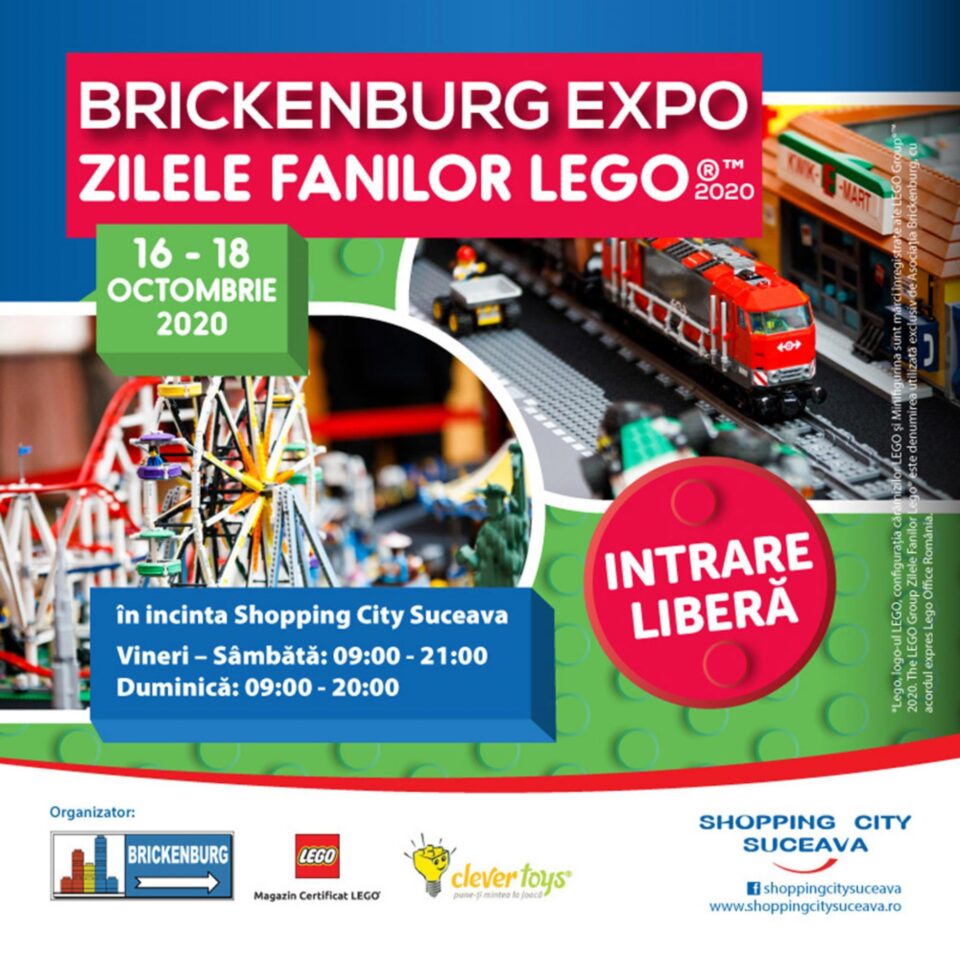 Zilele Fanilor LEGO®TM, la Shopping City Suceava Zilele Fanilor LEGO®TM, la Shopping City Suceava