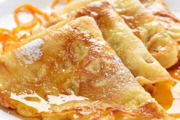 Clătite de post cu apă minerală. Foto: facebook.com/cuisinedebibi