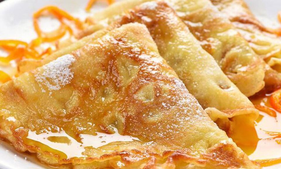 Clătite de post cu apă minerală. Foto: facebook.com/cuisinedebibi