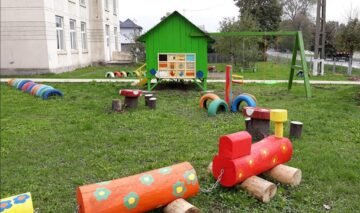 Curtea Școlii Gimnaziale Zamostea a fost reamenajată