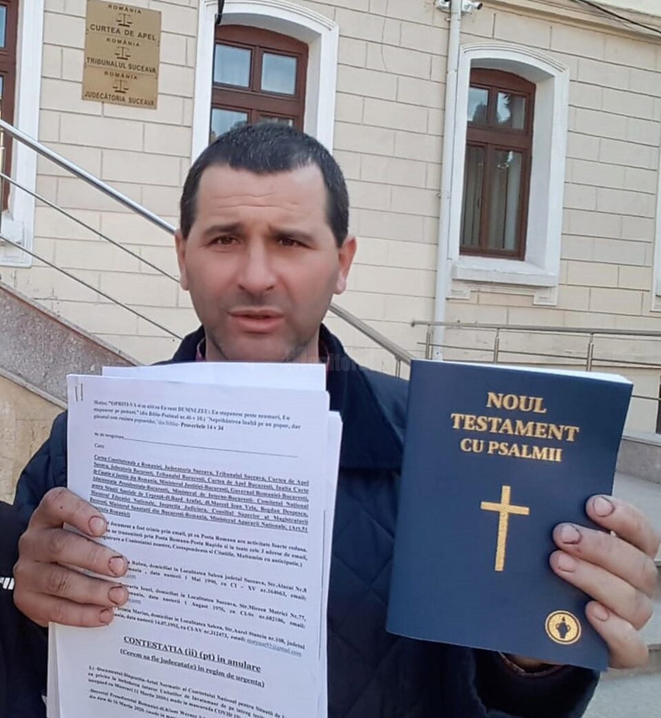 Contestatarul stării de urgență și ordonanțelor militare vrea să ajungă în Parlamentul României