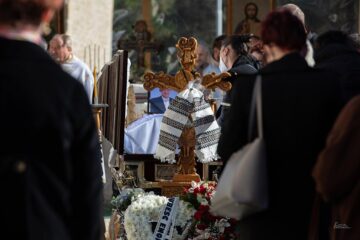 Suceava și-a luat adio de la doctorul Cristian Irimie, cu ceremonial militar cu Gardă de Onoare. Foto: Ema MOTRESCU
