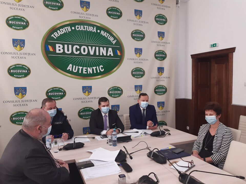 Ședința Comitetului Județean pentru Situații de Urgență Suceava