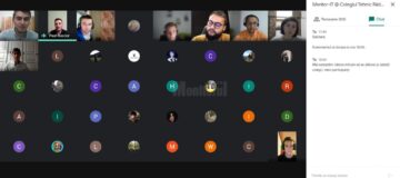Întâlnire online cu elevii rădăuțeni