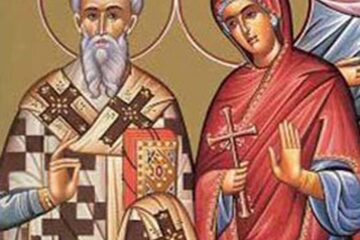 Sfântul Sfințit Mucenic Zenovie, Episcopul Ciliciei, și sora sa, Zenovia