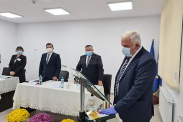 Dumitru Gulei, noul primar din Ipotești, a depus jurământul