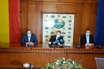 Ministrul Sănătății, Nelu Tătaru, în conferință de presă la Suceava