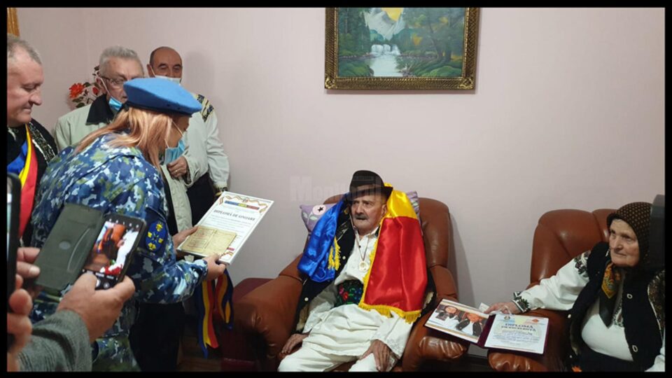 Un veteran de război s-a stins la câteva zile după ce a fost distins la împlinirea a 100 de ani