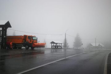 ninsoare la munte