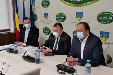 Ministrul Sănătății, Nelu Tătaru, în conferință de presă la Suceava