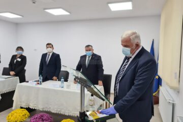 Dumitru Gulei a depus jurământul pentru primul mandat de primar al comunei Ipotești
