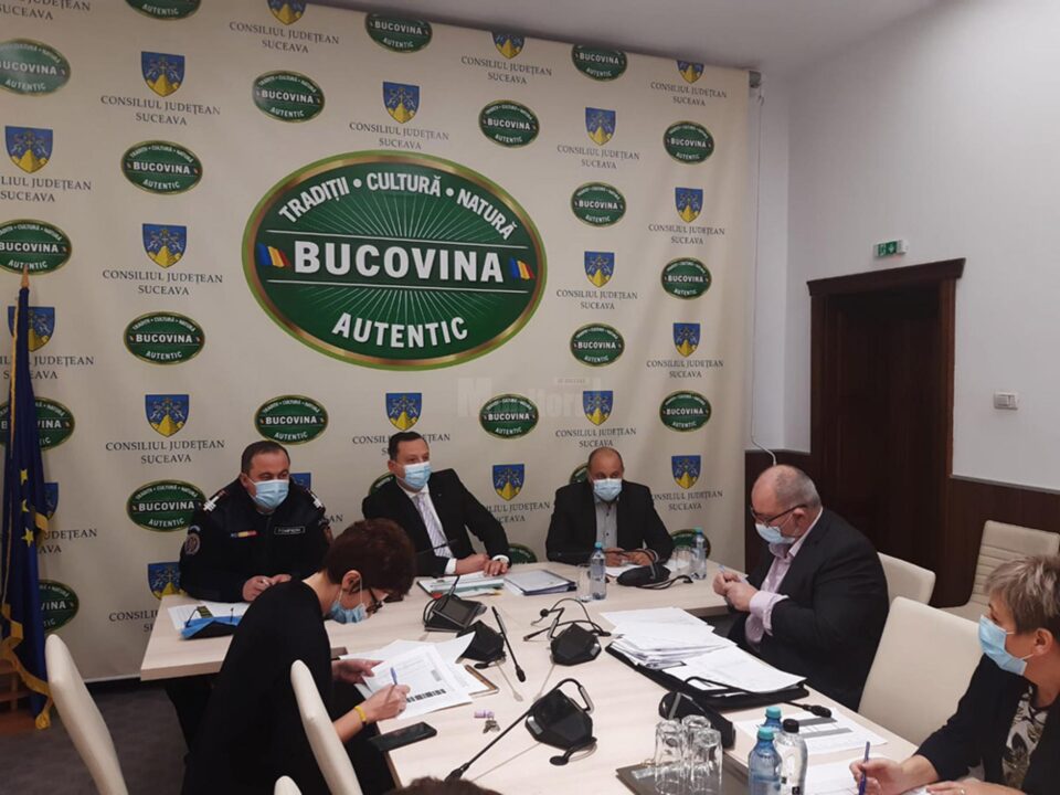 Ședința extraordinară a Comitetul Județean pentru Situații de Urgență al județului Suceava Ședința extraordinară a Comitetul Județean pentru Situații de Urgență al județului Suceava