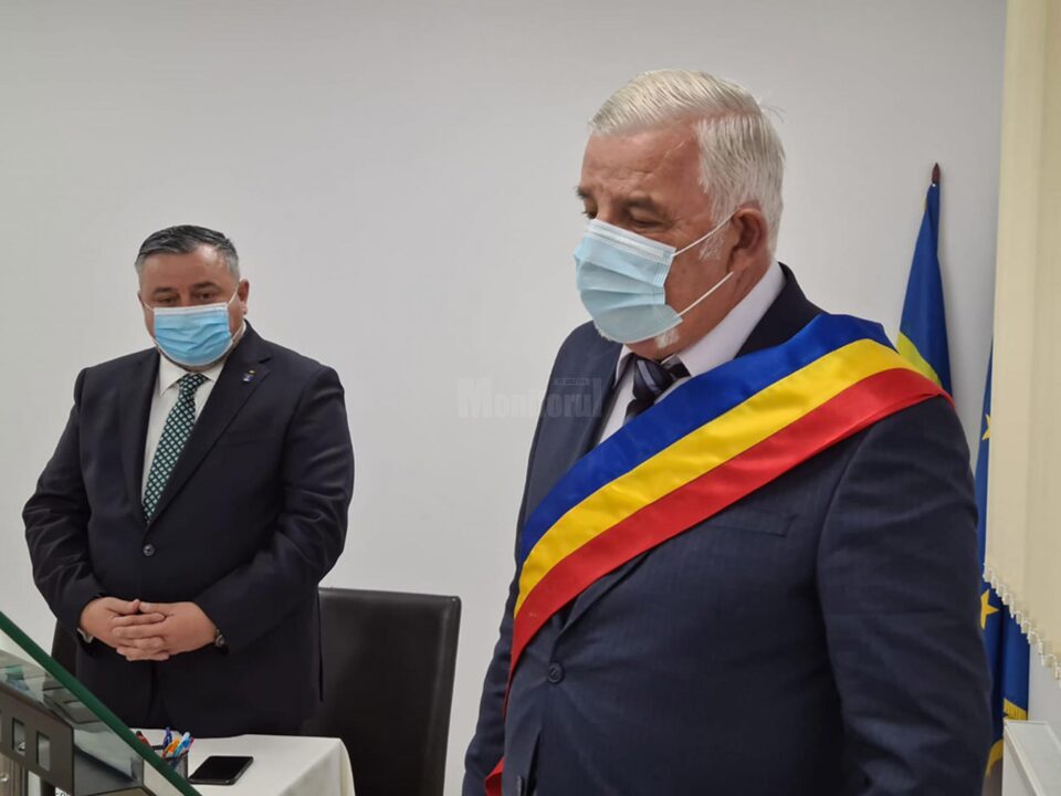 Dumitru Gulei, noul primar din Ipotești, a depus jurământul