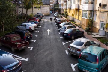 O nouă parcare de reședință reabilitată, în cartierul Zamca
